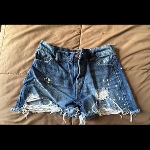 Jean shorts